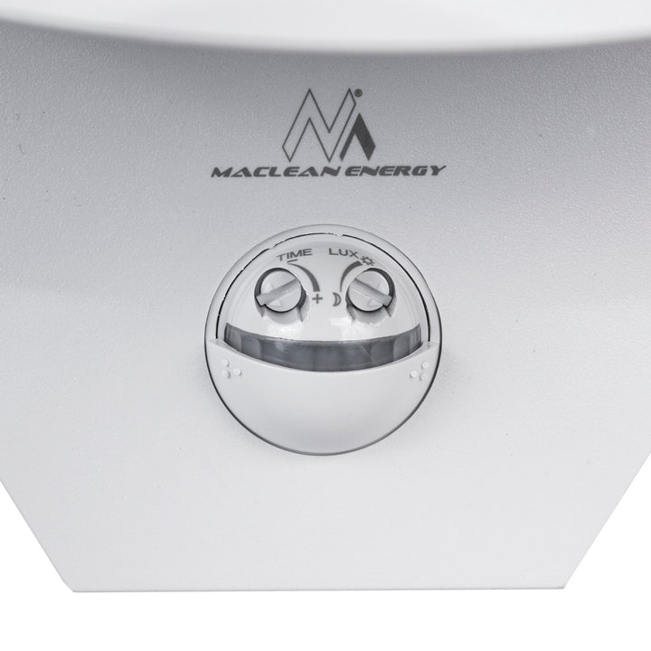 Lampă LED cu senzor de mișcare Maclean, senzor PIR, culoare albă, 10 W, IP54, 800 lm, MCE290 W, 2 bucăți
