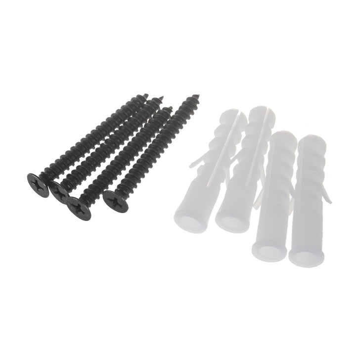 Set de 4 suporturi de perete Maclean, pentru scule, roți, scară, bicicletă, din oțel, sarcină maximă 70 kg, MC-436