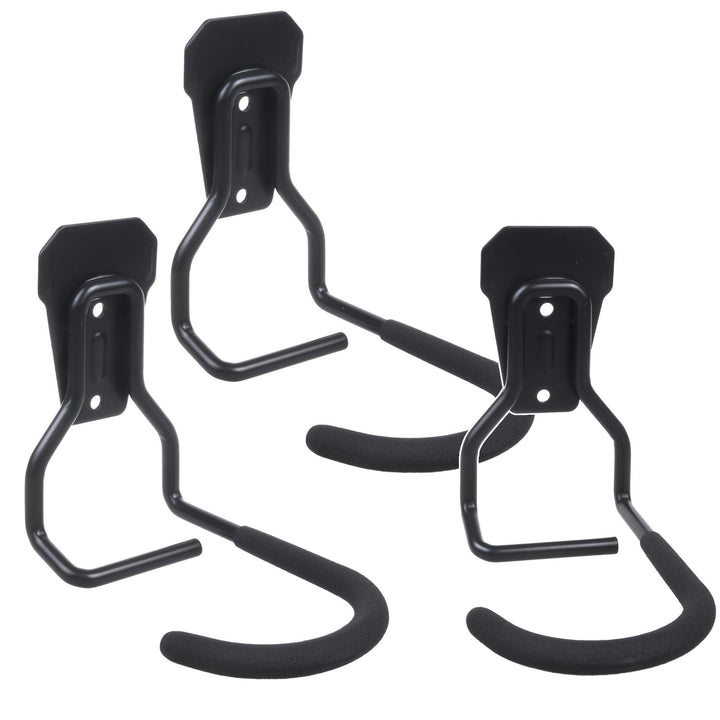 Suport de perete pentru biciclete Maclean, vertical, din oțel, sarcină maximă 20 kg, MC-433, 3 bucăți