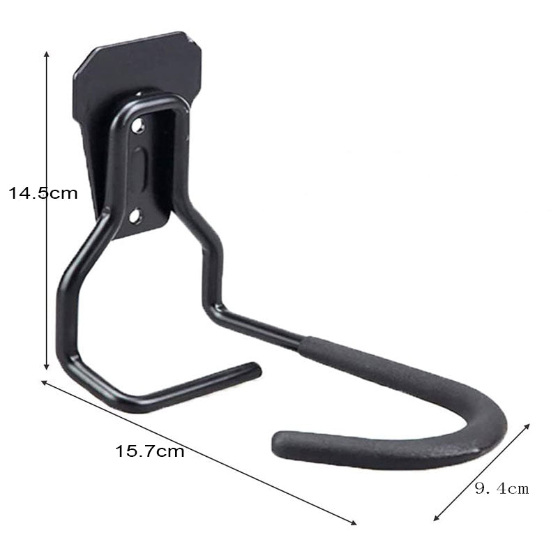 Suport de perete pentru biciclete Maclean, vertical, din oțel, sarcină maximă 20 kg, MC-433, 4 bucăți