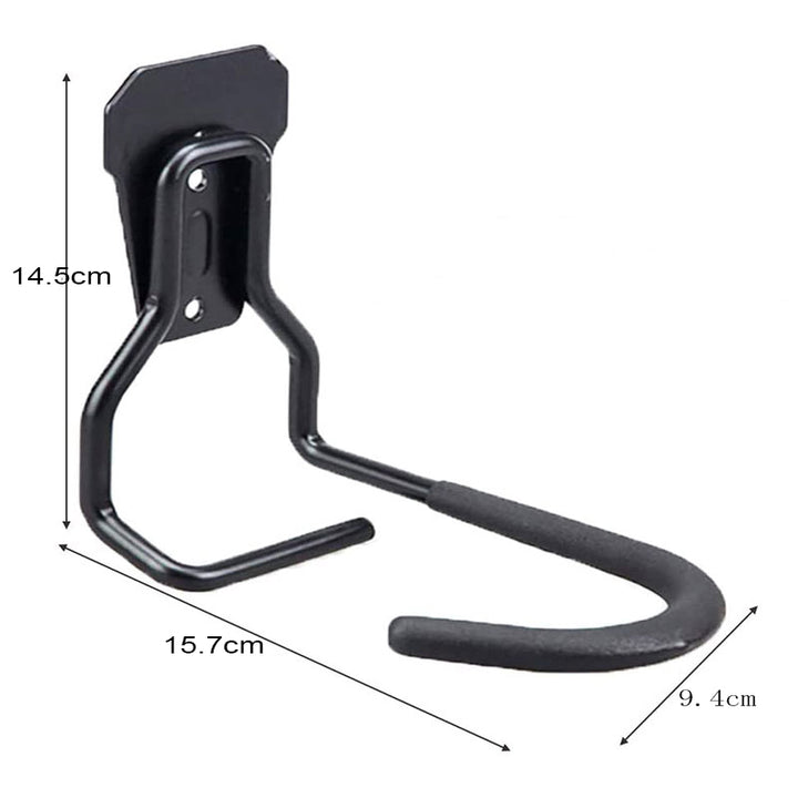 Suport de perete pentru biciclete Maclean, vertical, din oțel, sarcină maximă 20 kg, MC-433, 4 bucăți