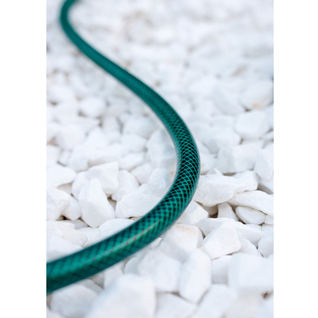 Furtun de grădină Cellfast, cu 3 straturi, împletitură încrucișată din poliester, 5/8", 20 m, Economic