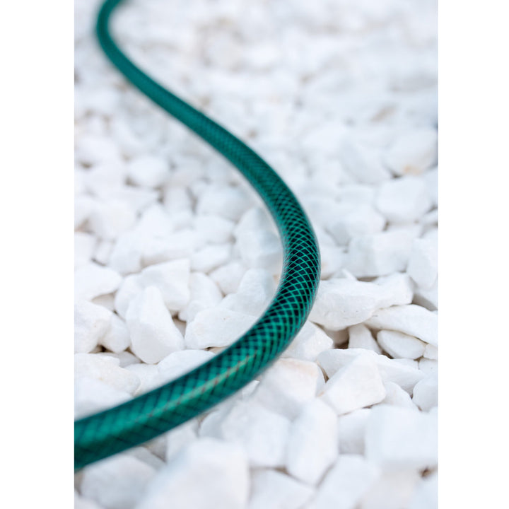 Furtun de grădină Cellfast, cu 3 straturi, împletitură încrucișată din poliester, 5/8", 20 m, Economic