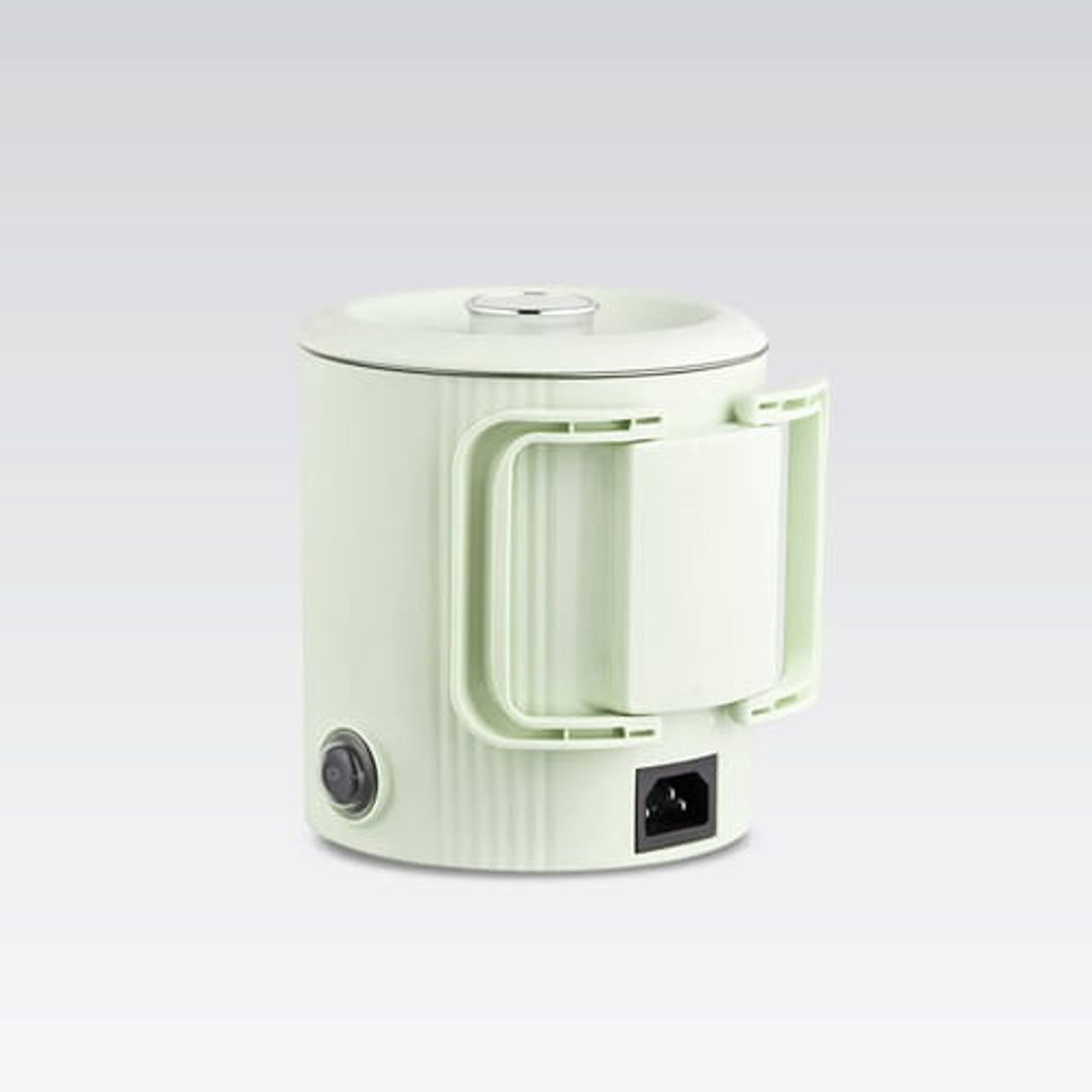 Ceainic electric / oală de călătorie Maestro, 2 în 1, capacitate 0,8 l, putere 600 W, mâner pliabil, comutator de tensiune 110 V/230 V, culoare mentă, MR-009-MINT