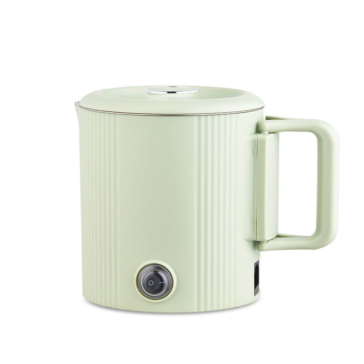 Ceainic electric / oală de călătorie Maestro, 2 în 1, capacitate 0,8 l, putere 600 W, mâner pliabil, comutator de tensiune 110 V/230 V, culoare mentă, MR-009-MINT