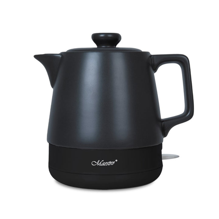 Ceainic ceramic Maestro, capacitate 1 l, putere 1200 W, culoare negru, MR-071