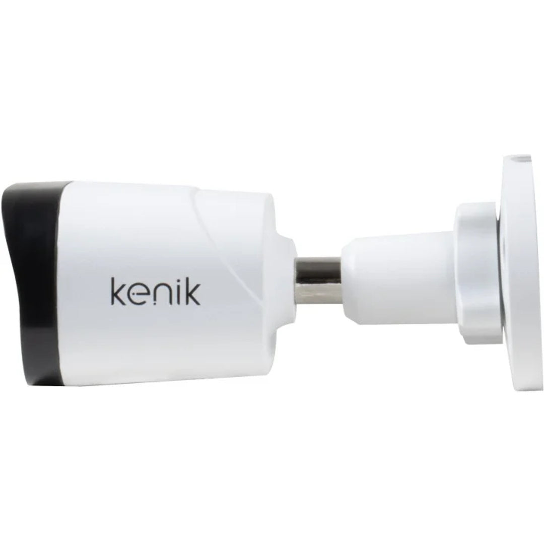 Cameră IP Kenik, rezoluție de 4 MP la 20 fps, microfon încorporat, proiector SMART IR, carcasă tubulară, KG-430TPA-E