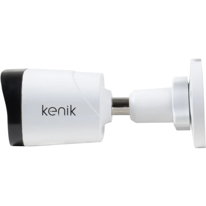 Cameră IP Kenik, rezoluție de 4 MP la 20 fps, microfon încorporat, proiector SMART IR, carcasă tubulară, KG-430TPA-E