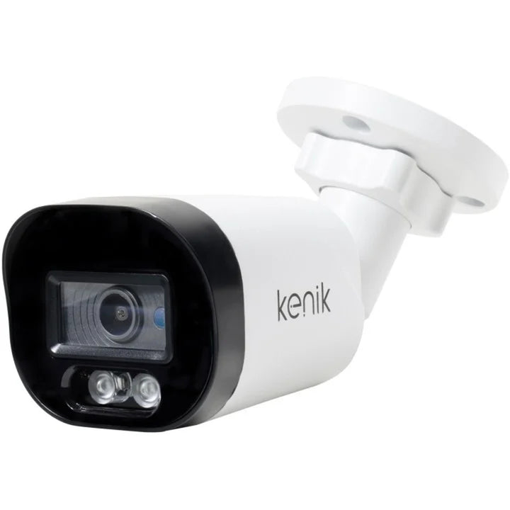 Cameră IP Kenik, rezoluție de 4 MP la 20 fps, microfon încorporat, proiector SMART IR, carcasă tubulară, KG-430TPA-E