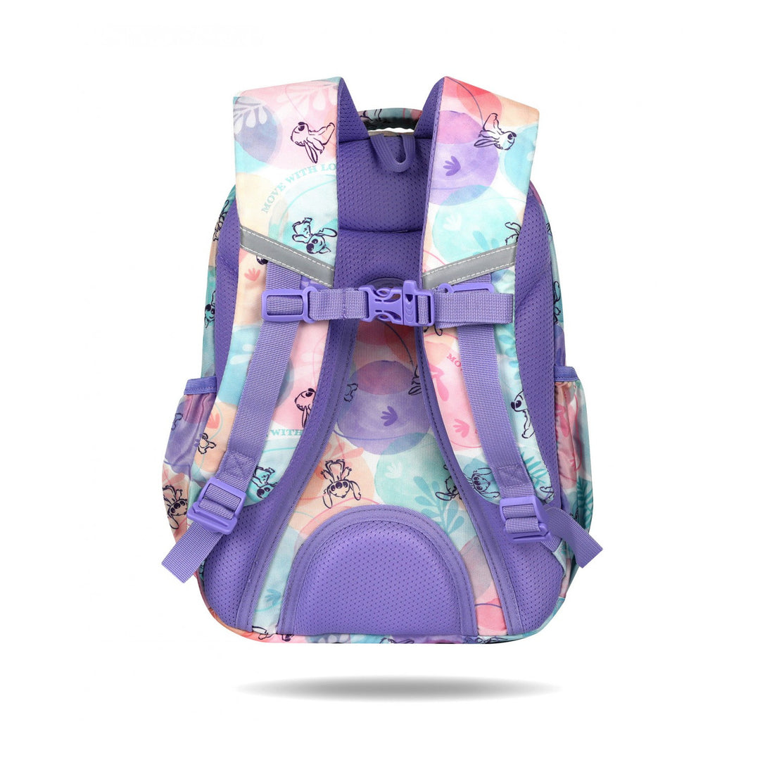 Setul școlar Stitch Coolpack, rucsac cu două compartimente Jerry (15"), penar Jumper 3 și sac sport pentru încălțăminte