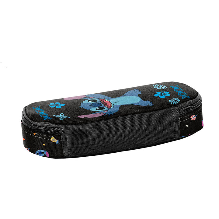 Set școlar Stitch Paso, rucsac cu trei compartimente, buzunar pentru laptop și fund întărit, penar cu benzi elastice pentru rechizite, sac pentru pantofi care poate fi purtat pe spate, DS26MM