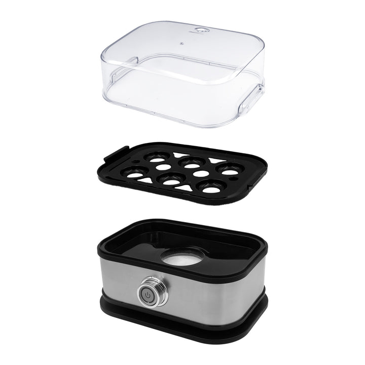 Aparat automat de fiert ouă GreenBlue, putere 200 W, până la 6 ouă, măsură, 220-240 V~, 50/60 Hz, GB359