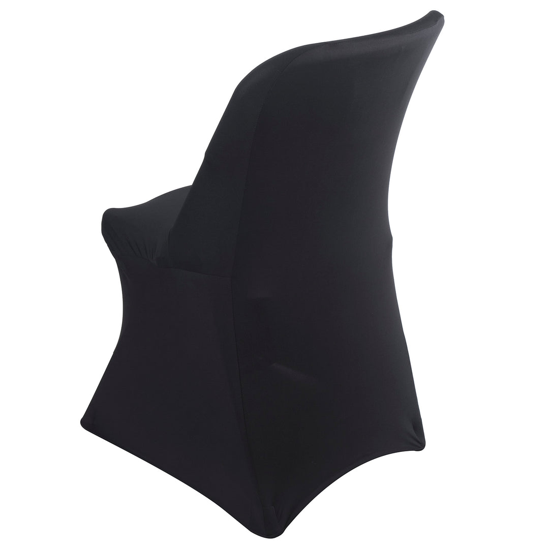 Husă pentru scaun de catering negru GreenBlue, 88x50x45 cm, spandex, GB373, 4 bucăți