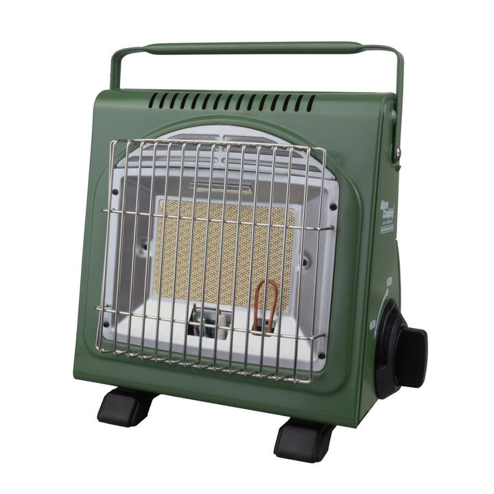 Aragaz portabil Alpen Camping, 2 în 1, consum de gaz 124 g/h, aprindere piezoelectrică, ICELAND IK-1000 PRO+ 4 cartușe de gaz de 227 g GreenBlue. Certificat: Pi 0875, conform standardului EN417