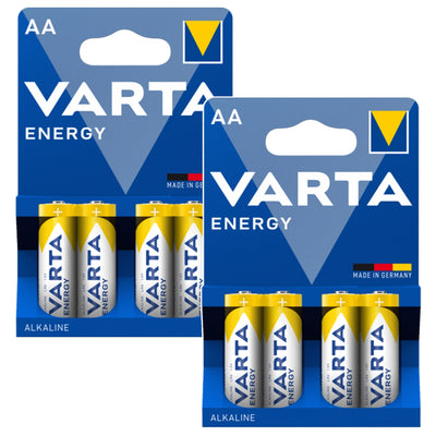 8 baterii R-06 LR06 AA 1,5 V Varta Energy alcaline