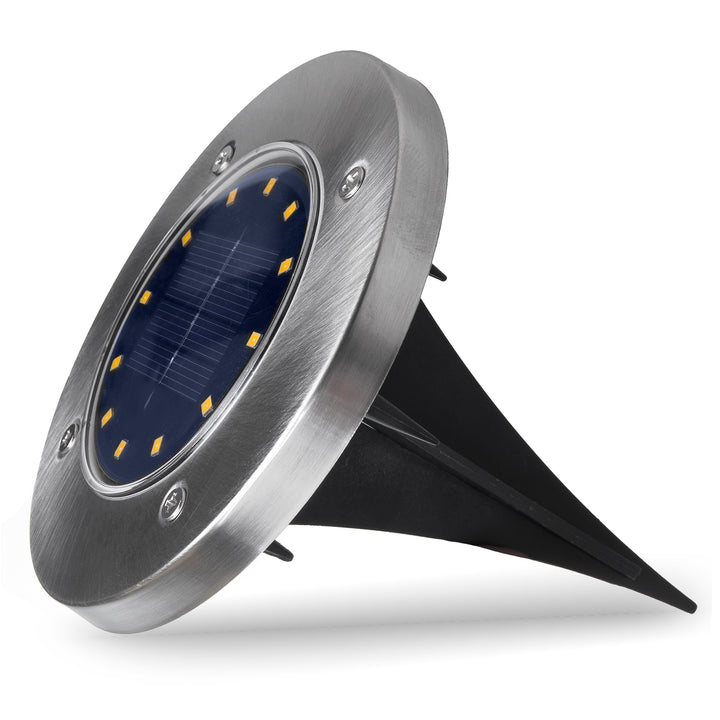 Lampă solară de grădină cu senzor de mișcare LED Maclean IP44, 12 LED-uri SMD, 4000K, Ni-MH 600 mAh, 0,7 W, MCE318, 4 bucăți