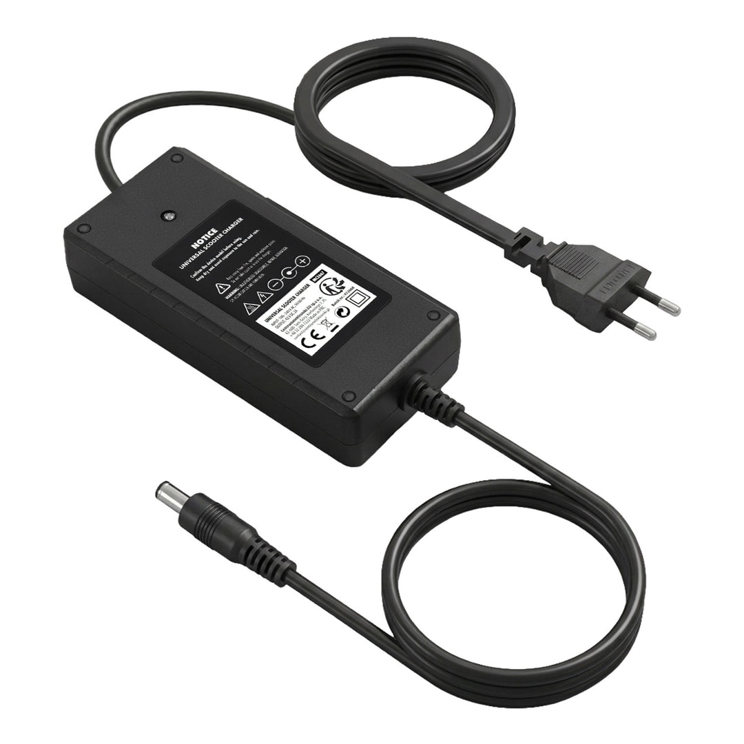Încărcător universal / Adaptor de alimentare Maclean Energy, pentru trotinete electrice, 42 V c.c., 2 A, max. 85 W, încărcare rapidă, 6 prize, MCE667