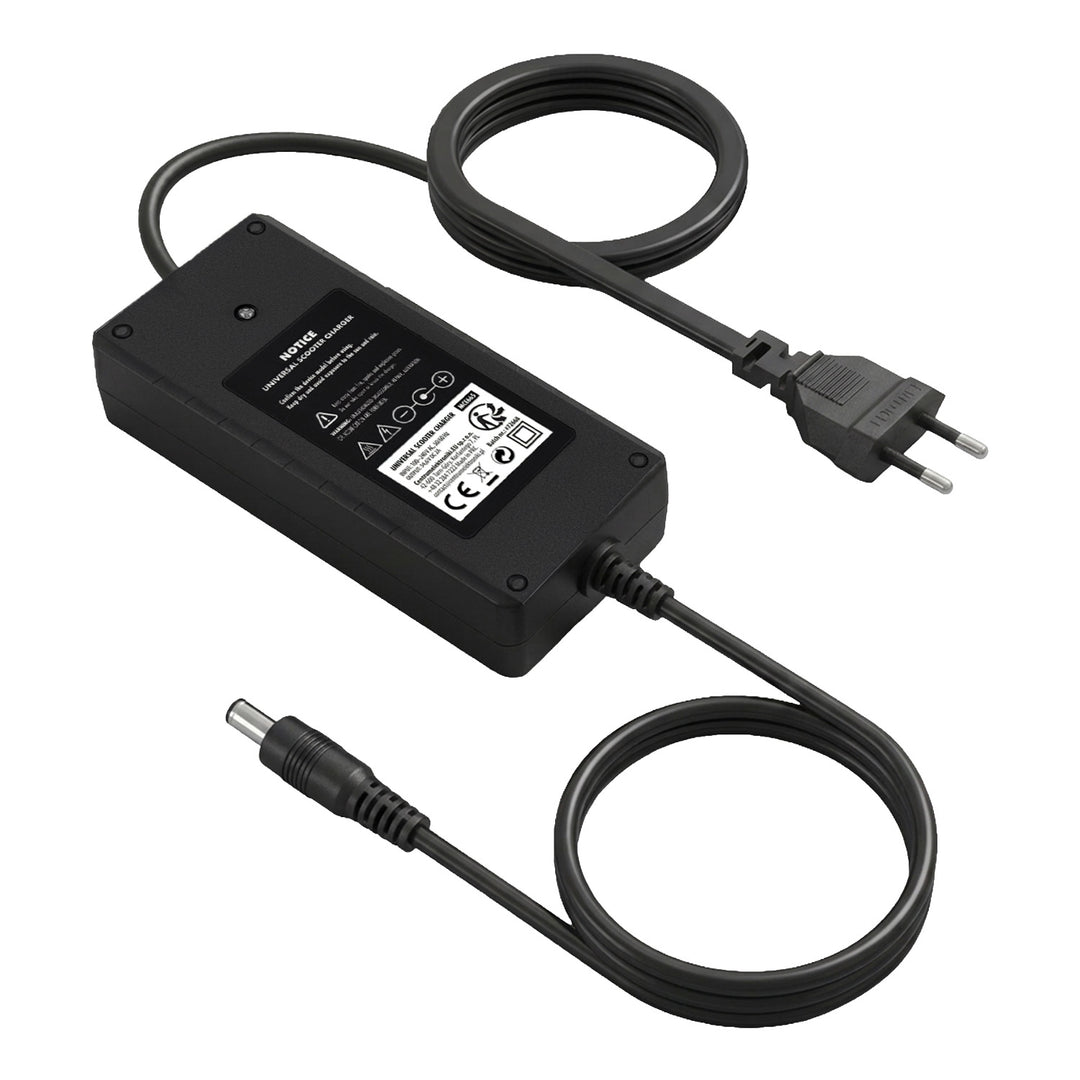 Încărcător universal / Adaptor de alimentare Maclean Energy, pentru trotinete electrice, 54,6 V c.c., 2 A, max. 110 W, încărcare rapidă, 6 prize, MCE665