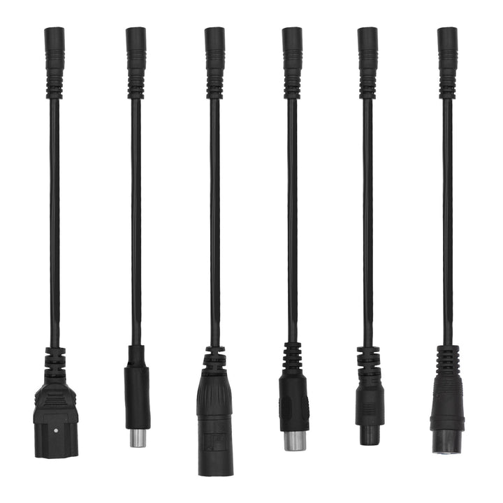Încărcător universal / Adaptor de alimentare Maclean Energy, pentru trotinete electrice, 54,6 V c.c., 2 A, max. 110 W, încărcare rapidă, 6 prize, MCE665