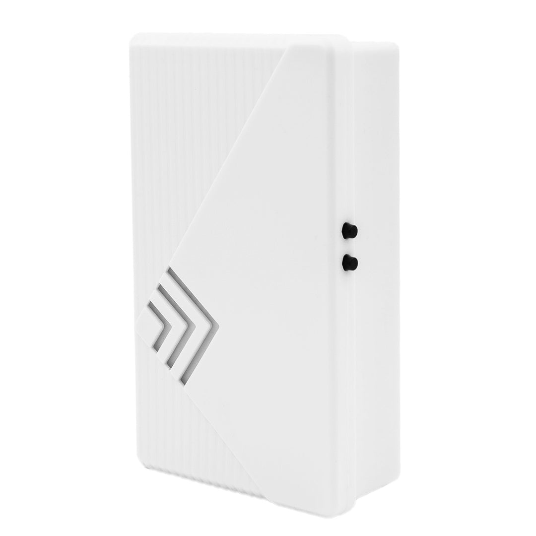 Sonerie fără fir GreenBlue, 38 de melodii, 90 dB, albă, rază de acțiune de până la 200 m, GB237 W
