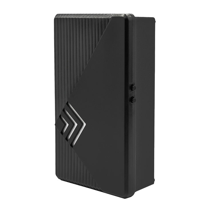 Sonerie fără fir GreenBlue, 38 de melodii, 90 dB, negru, rază de acțiune de până la 200 m, GB237 B