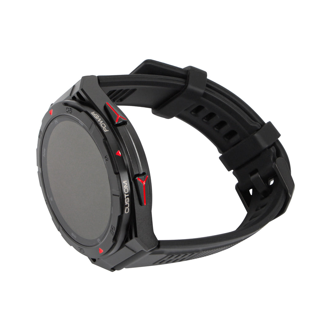 Ceas inteligent BLOW X14 Pro, ecran AMOLED de 1,43", baterie de 490 mAh, GPS, 4 GB RAM și 256 MB memorie, funcții de monitorizare a sănătății, 2 culori de curea, 89-016#