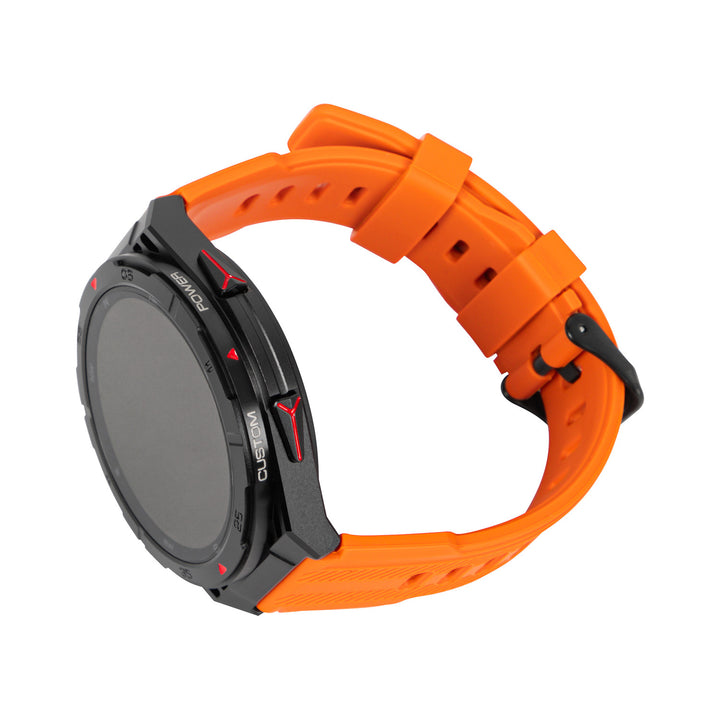 Ceas inteligent BLOW X14 Pro, ecran AMOLED de 1,43", baterie de 490 mAh, GPS, 4 GB RAM și 256 MB memorie, funcții de monitorizare a sănătății, 2 culori de curea, 89-016#