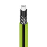 Furtun de grădină Cellfast Quattro 1/2" 25 m + suport pentru furtun Cellfast gri + set cu aspersor drept Cellfast Basic 1/2"