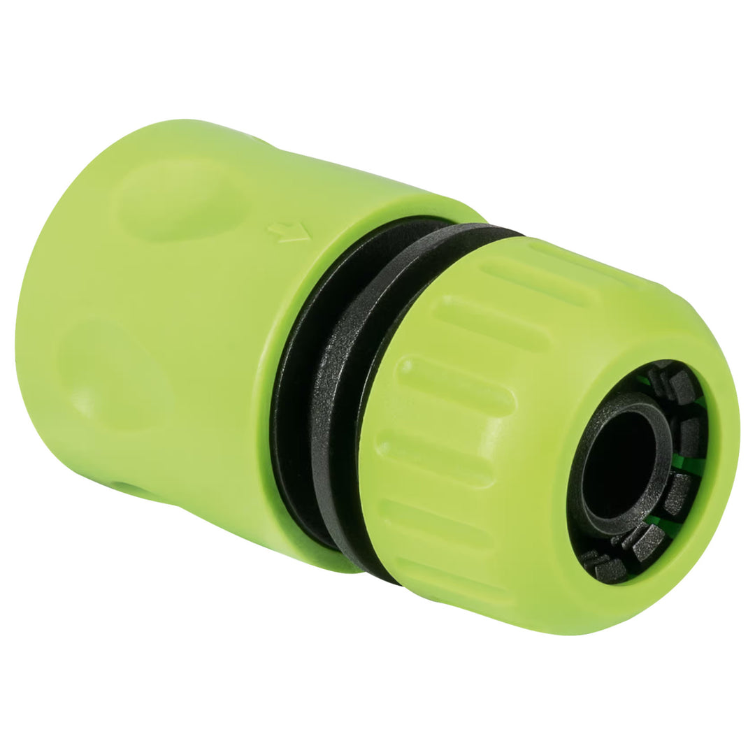 Furtun de grădină Cellfast Economic 1/2" 20 m + aspersor drept + racord cu filet interior de 3/4" + racord rapid de trecere și oprire de 1/2"