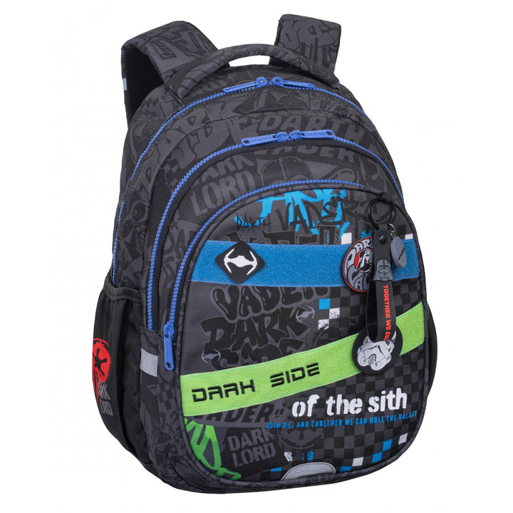 Set școlar Star Wars Coolpack, rucsac Jerry cu 3 compartimente (15") cu spate conturat și bretele reglabile, precum și penar Jumper 3 cu accesorii