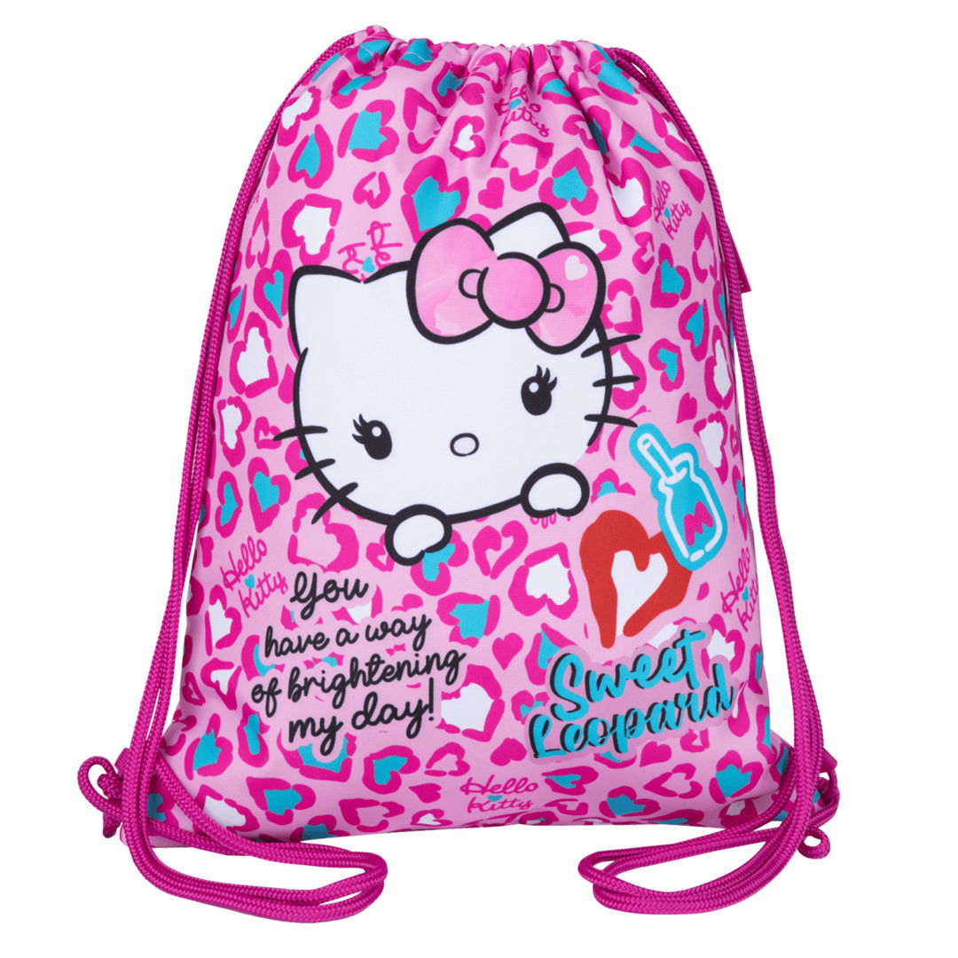 Set școlar Hello Kitty Coolpack, rucsac Jerry cu 3 compartimente (15"), penar Jumper 3 cu accesorii și sac sport pentru pantofi