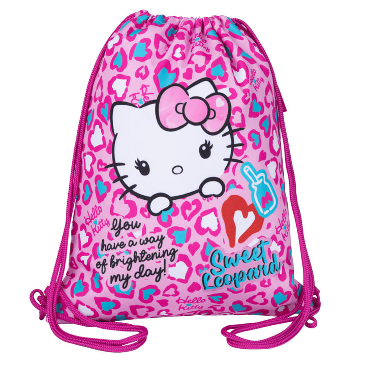 Set școlar Hello Kitty Coolpack, rucsac Jerry cu 3 compartimente (15"), penar Jumper 3 cu accesorii și sac sport pentru pantofi
