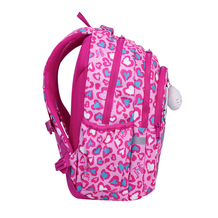 Set școlar Hello Kitty Coolpack, rucsac Jerry cu 3 compartimente (15"), penar Jumper 3 cu accesorii și sac sport pentru pantofi