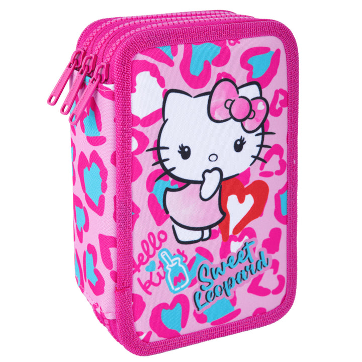 Set școlar Hello Kitty Coolpack, rucsac Jerry cu 3 compartimente (15"), penar Jumper 3 cu accesorii și sac sport pentru pantofi