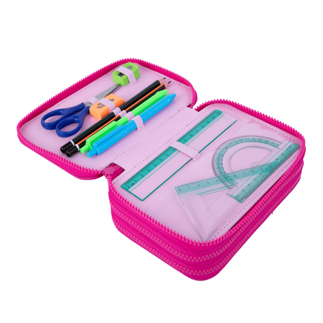 Set școlar Hello Kitty Coolpack, rucsac Jerry cu 3 compartimente (15"), penar Jumper 3 cu accesorii și sac sport pentru pantofi