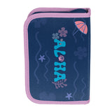 Set școlar Stitch Paso, rucsac cu două compartimente, elemente reflectorizante și spate rigidizat, penar fără conținut, dar cu buzunare pentru rechizite, sac pentru pantofi care poate fi purtat pe spate, DS26XX