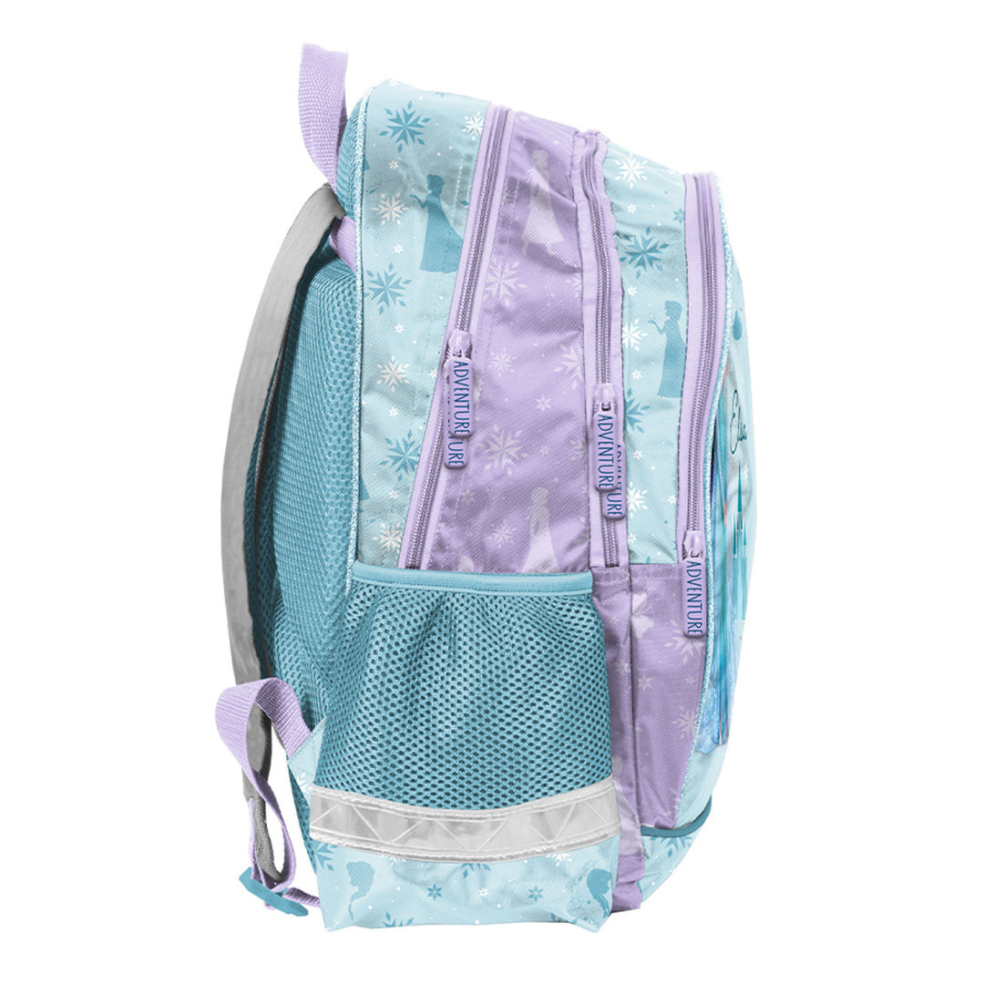 Set școlar Frozen Paso, rucsac cu două compartimente, bretele reglabile și spate rigidizat, penar cu accesorii și suporturi pentru instrumente, sac pentru pantofi care poate fi purtat pe spate, DF26AA