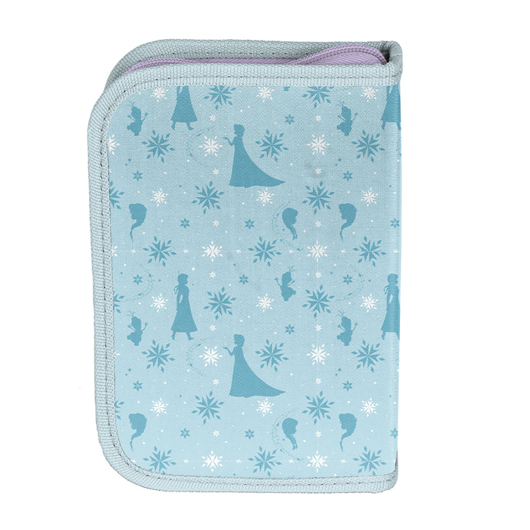 Set școlar Frozen Paso, rucsac cu două compartimente, bretele reglabile și spate rigidizat, penar cu accesorii și suporturi pentru instrumente, sac pentru pantofi care poate fi purtat pe spate, DF26AA