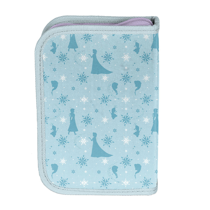 Set școlar Frozen Paso, rucsac cu două compartimente, bretele reglabile și spate rigidizat, penar cu accesorii și suporturi pentru instrumente, sac pentru pantofi care poate fi purtat pe spate, DF26AA