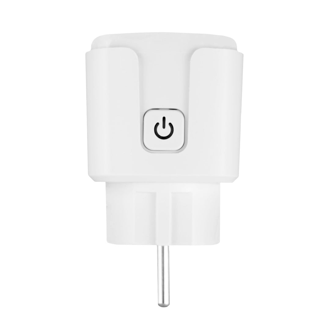Priză WiFi GreenBlue cu comandă de la distanță, compatibilă cu Android/iOS/Alexa/Google Home, temporizator, contor de putere, max. 16 A/3840 W, GB735 W, 2 bucăți