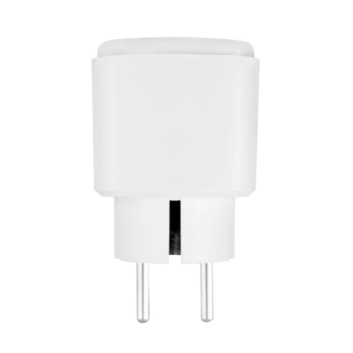 Priză WiFi GreenBlue cu comandă de la distanță, compatibilă cu Android/iOS/Alexa/Google Home, temporizator, contor de putere, max. 16 A/3840 W, GB735 W, 2 bucăți