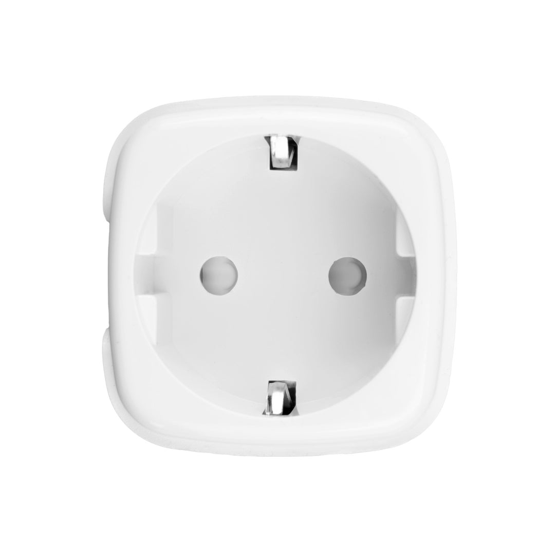 Priză WiFi GreenBlue cu comandă de la distanță, compatibilă cu Android/iOS/Alexa/Google Home, temporizator, contor de putere, max. 16 A/3840 W, GB735 W, 2 bucăți