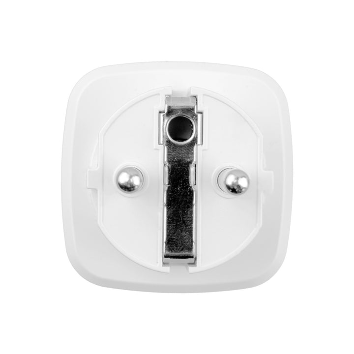 Priză WiFi GreenBlue cu comandă de la distanță, compatibilă cu Android/iOS/Alexa/Google Home, temporizator, contor de putere, max. 16 A/3840 W, GB735 W, 2 bucăți