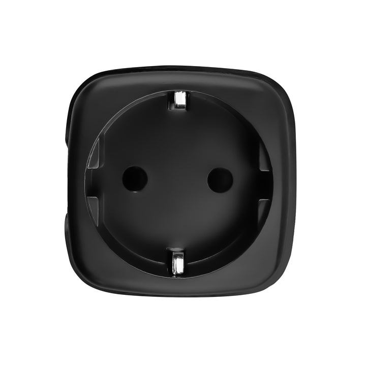 Priză WiFi GreenBlue cu control de la distanță, compatibilă cu Android/iOS/Alexa/Google Home, temporizator, contor de putere, max. 16 A/3840 W, GB735 B, 2 bucăți