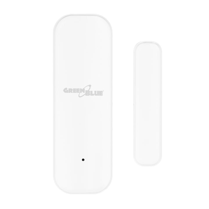 Contactor fără fir / senzor de deschidere WiFi GreenBlue, Android/iOS, pentru uși / ferestre, 3,0 V c.c., LR03x2, GB479 W, 2 seturi