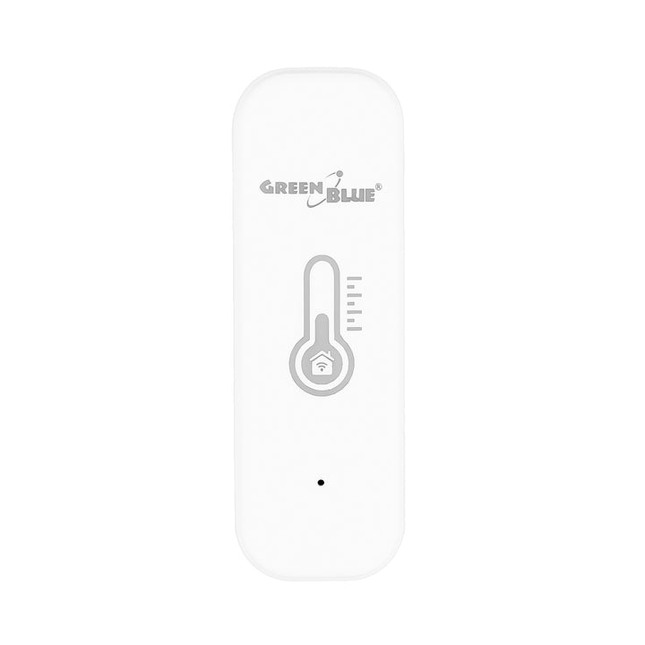 Senzor de temperatură și umiditate WiFi GreenBlue, Android/iOS/Alexa/Google Home, 3,0 V c.c., LR03x2, GB737, 2 bucăți