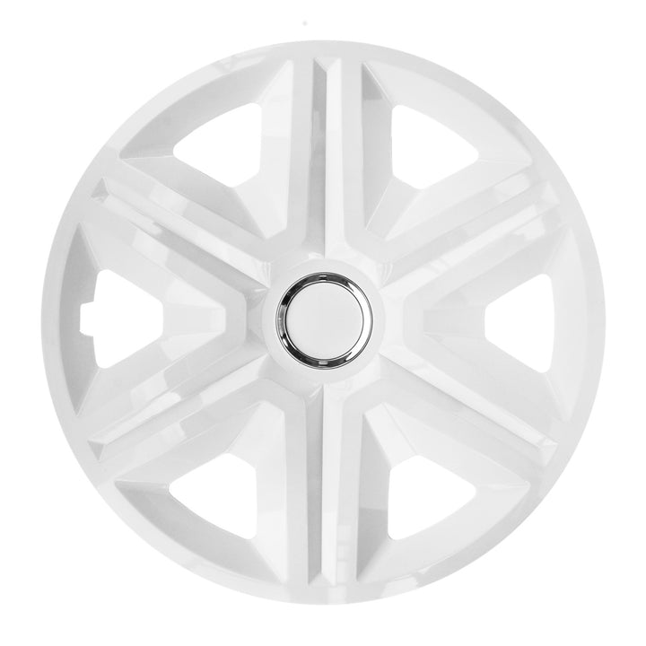 Capac universal pentru jantă de mașină 14'' NRM Fast, alb, 1 bucată