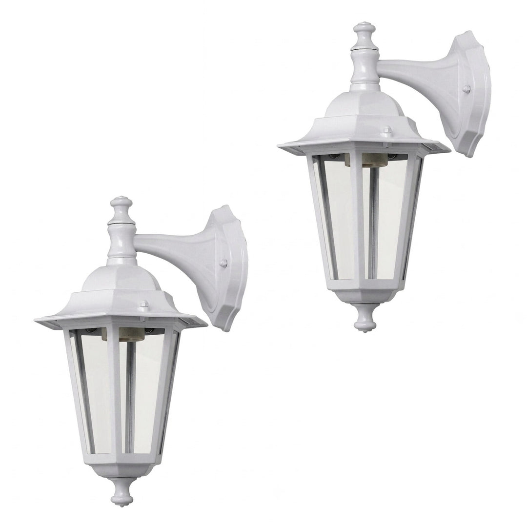 Lampă de exterior Velence Rabalux 8201 albă, soclu E27, max. 60 W, stil clasic, 2 bucăți