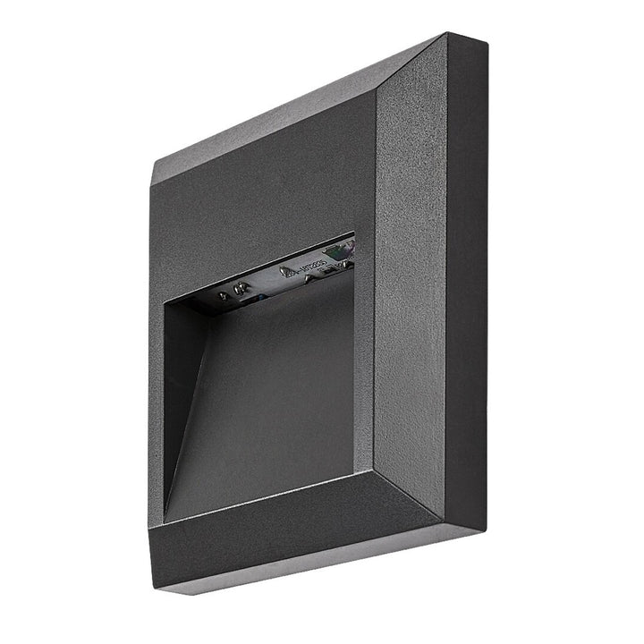 Lampă Rabalux, de perete, pentru exterior, LED 4 W, antracit, Trento, 2 bucăți
