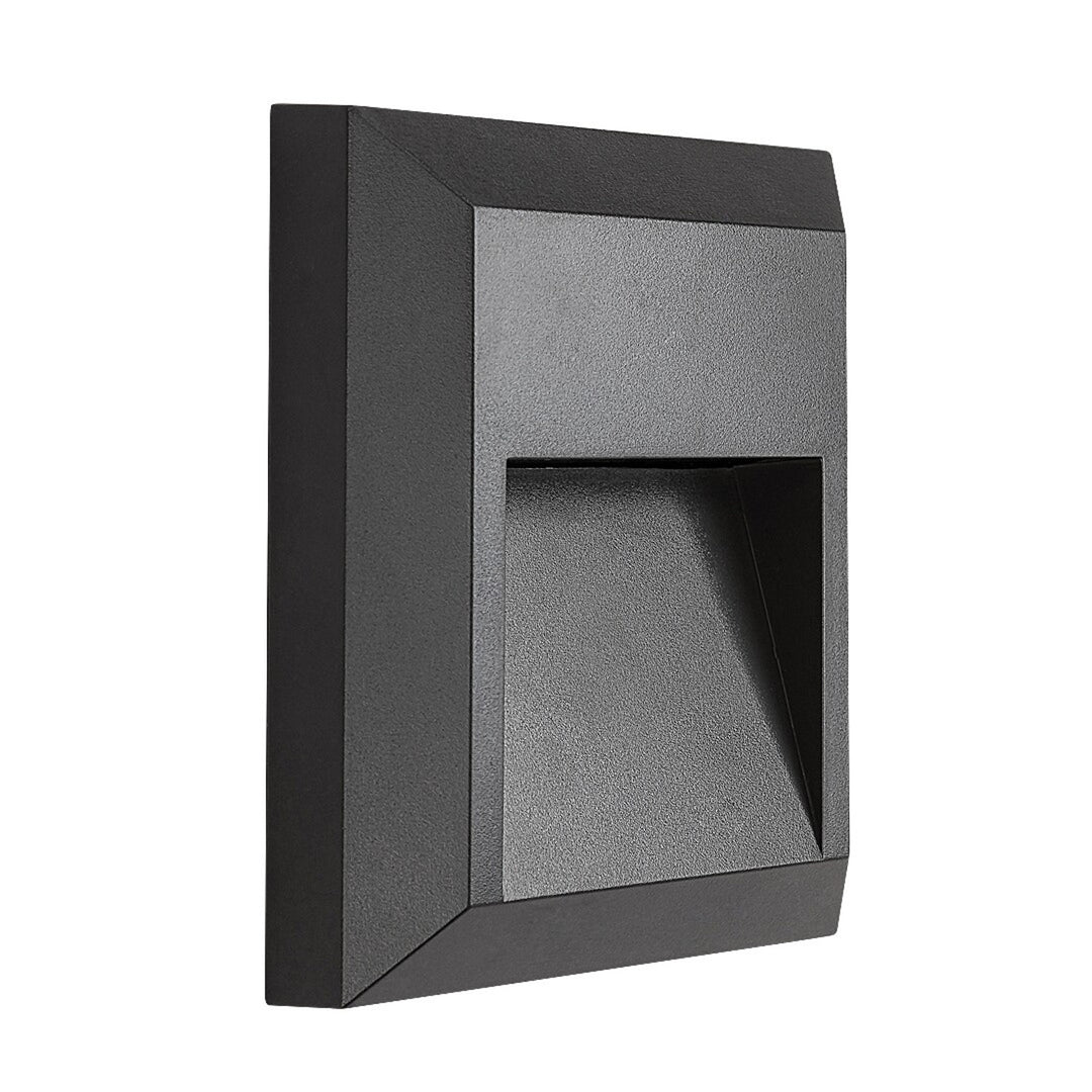 Lampă Rabalux, de perete, pentru exterior, LED 4 W, antracit, Trento, 2 bucăți